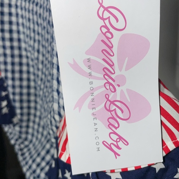 Bonnie Baby Blue Gingham Star Dress - Picture 6 of 9